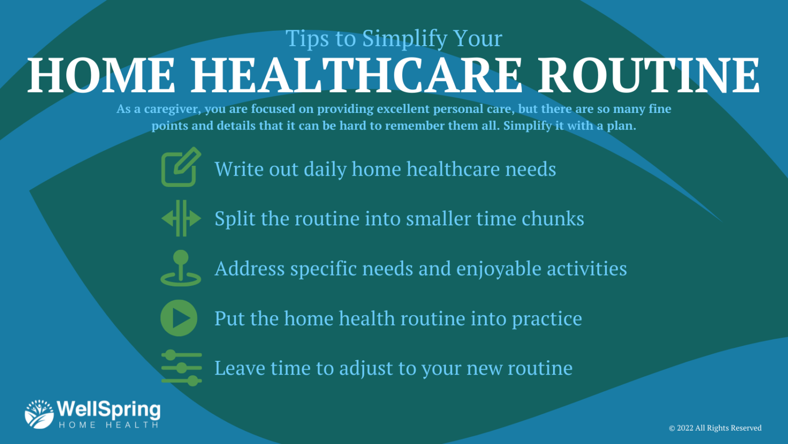 How To Make a Home Health Care Routine A Caregivers Guide